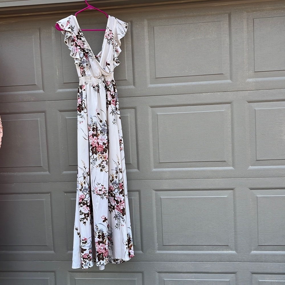 Maxi floral dress